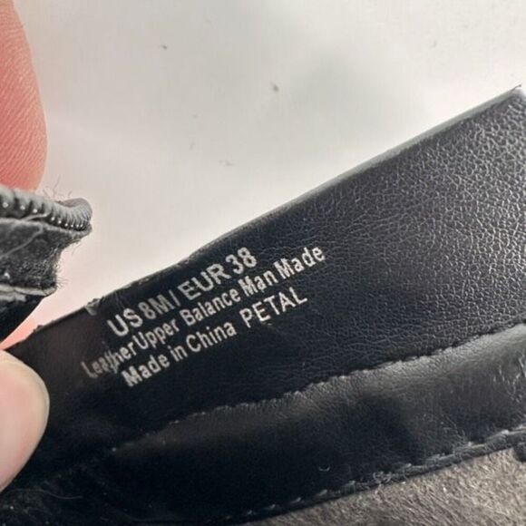 Sam Edelman Leather Buckle Ankle Booties Black Boots Size 8‎ Style Petal - Picture 11 of 11